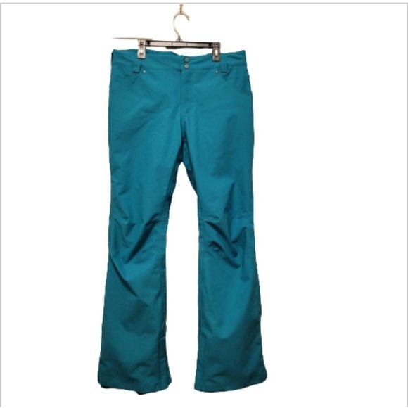 Aperature Pants - Aperture Womens Pants Teal L 10K Waterproof Winter Snowboard